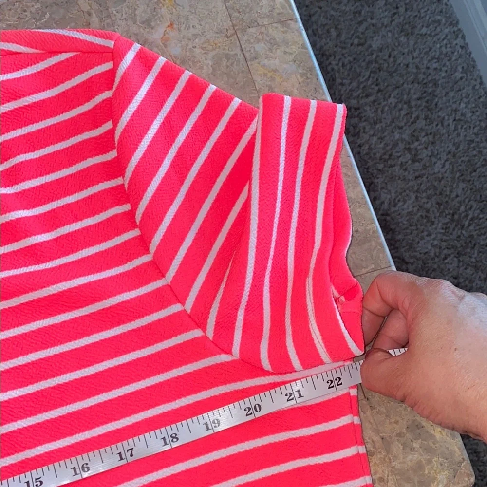 Bobbie Brooks Pink Striped Mini Dress